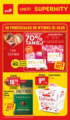 POLOmarket - gazetka promocyjna Super hity od poniedziałku 25.05 do wtorku 26.05