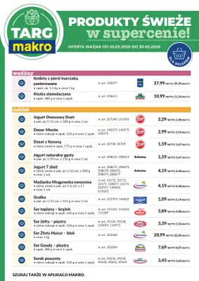 Makro - gazetka promocyjna Targ MAKRO - oferta świeża w super cenach! od poniedziałku 25.05 do soboty 30.05 - strona 7
