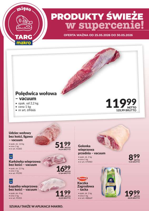 Makro - gazetka promocyjna Targ MAKRO - oferta świeża w super cenach! od poniedziałku 25.05 do soboty 30.05 - strona 2