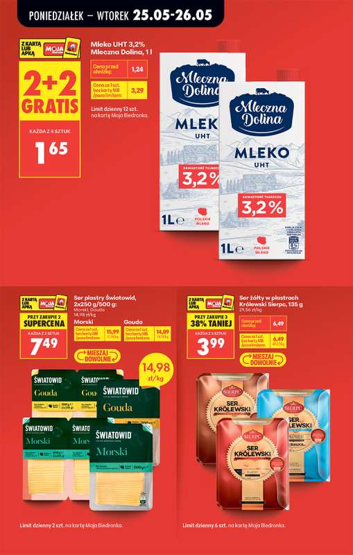 Biedronka - gazetka promocyjna Od poniedziałku od poniedziałku 25.05 do soboty 30.05 - strona 3