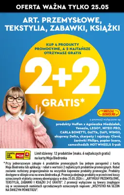 Biedronka - gazetka promocyjna Od poniedziałku, Z ladą tradycyjną od poniedziałku 25.05 do soboty 30.05 - strona 90