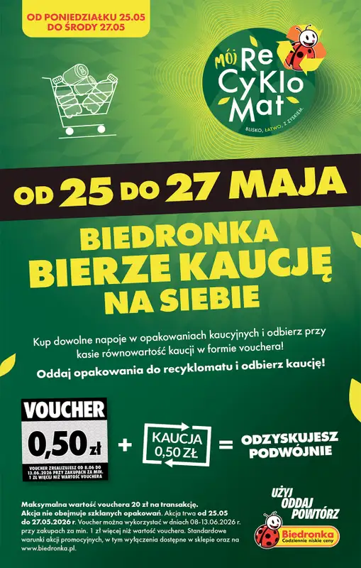 Biedronka - gazetka promocyjna Od poniedziałku, Z ladą tradycyjną od poniedziałku 25.05 do soboty 30.05 - strona 92