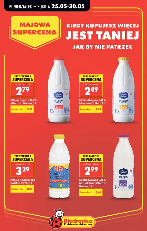 Biedronka - gazetka promocyjna Od poniedziałku, Z ladą tradycyjną od poniedziałku 25.05 do soboty 30.05 - strona 81