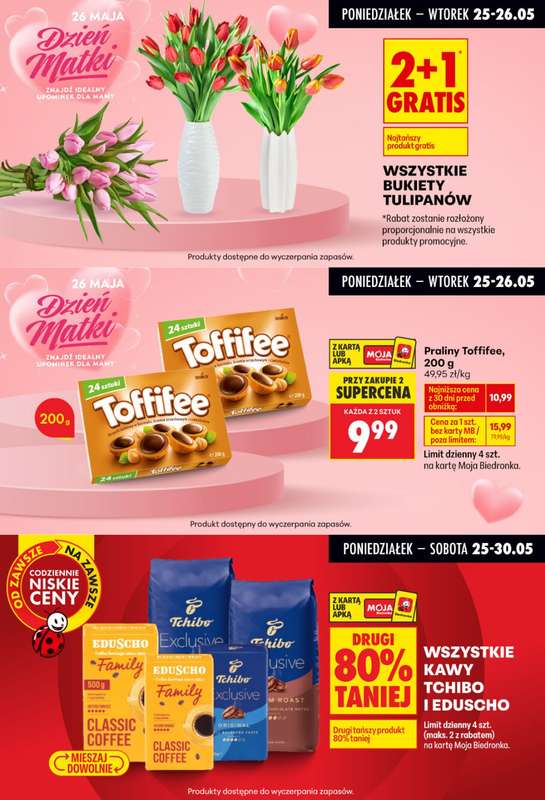 Biedronka - gazetka promocyjna Biedronkowe oszczędności od poniedziałku 25.05 do wtorku 26.05 - strona 3