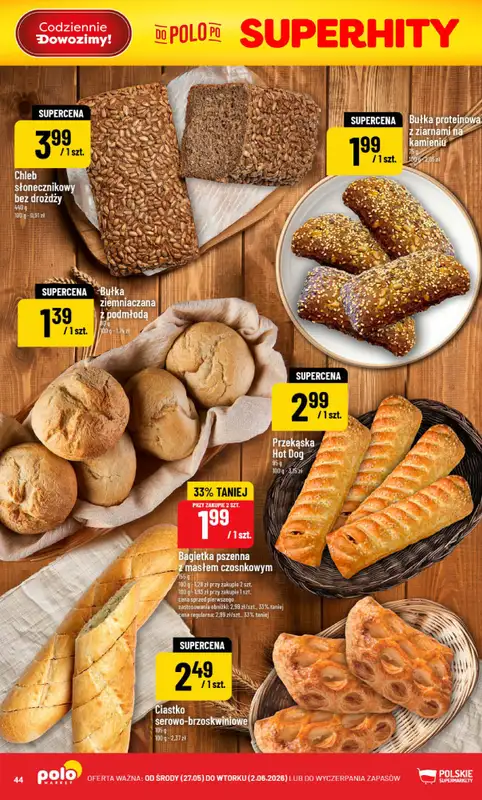 POLOmarket - gazetka promocyjna Gazetka od środy 27.05 do wtorku 02.06 - strona 44
