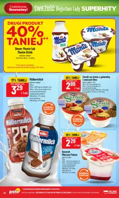 POLOmarket - gazetka promocyjna Gazetka od środy 27.05 do wtorku 02.06 - strona 34