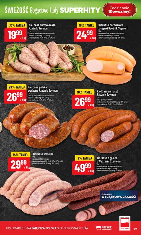 POLOmarket - gazetka promocyjna Gazetka od środy 27.05 do wtorku 02.06 - strona 23