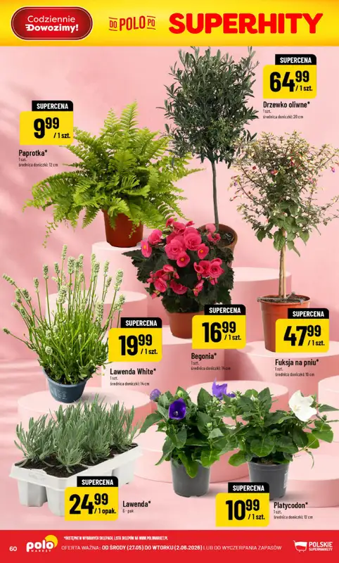 POLOmarket - gazetka promocyjna Gazetka od środy 27.05 do wtorku 02.06 - strona 60