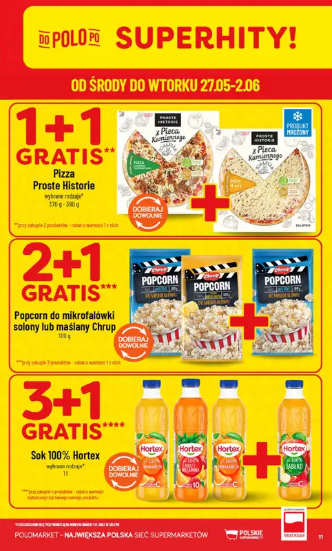 POLOmarket - gazetka promocyjna Gazetka od środy 27.05 do wtorku 02.06 - strona 11