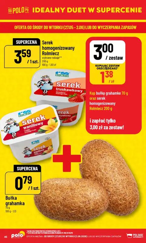 POLOmarket - gazetka promocyjna Gazetka od środy 27.05 do wtorku 02.06 - strona 46