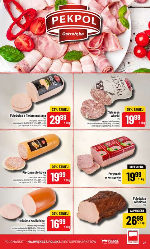 POLOmarket - gazetka promocyjna Gazetka od środy 27.05 do wtorku 02.06 - strona 27