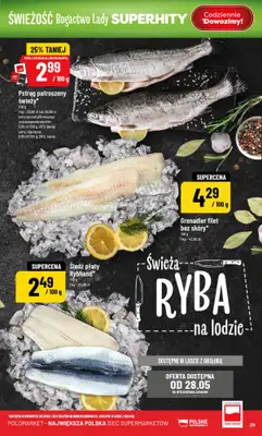 POLOmarket - gazetka promocyjna Gazetka od środy 27.05 do wtorku 02.06 - strona 29