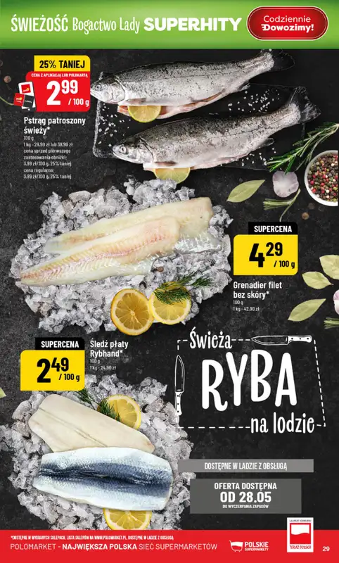 POLOmarket - gazetka promocyjna Gazetka od środy 27.05 do wtorku 02.06 - strona 29