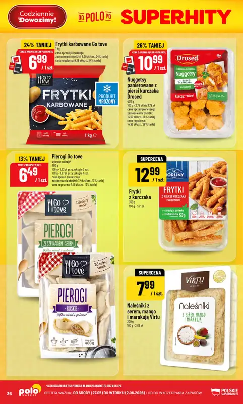 POLOmarket - gazetka promocyjna Gazetka od środy 27.05 do wtorku 02.06 - strona 36