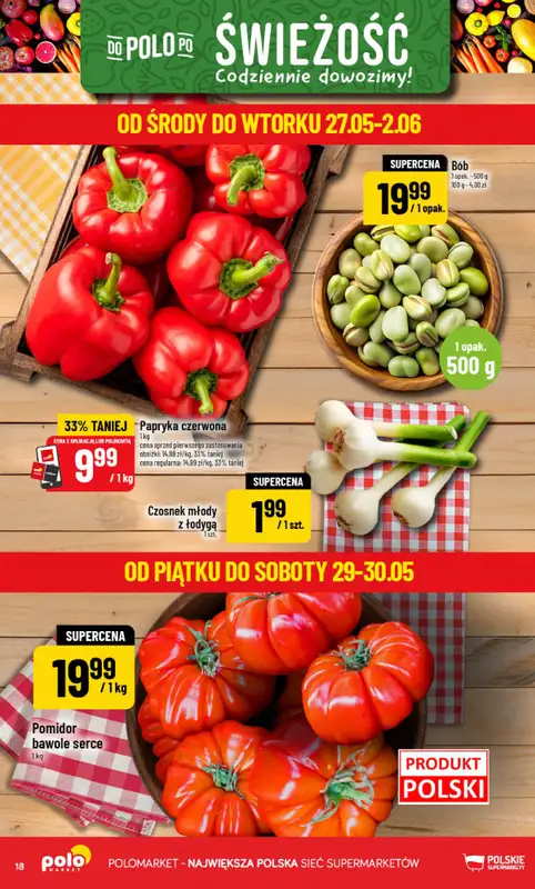 POLOmarket - gazetka promocyjna Gazetka od środy 27.05 do wtorku 02.06 - strona 18