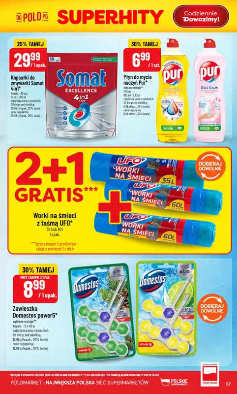 POLOmarket - gazetka promocyjna Gazetka od środy 27.05 do wtorku 02.06 - strona 57