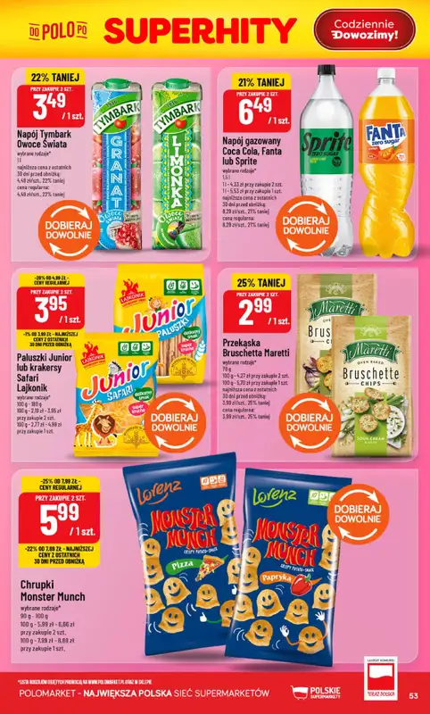 POLOmarket - gazetka promocyjna Gazetka od środy 27.05 do wtorku 02.06 - strona 53