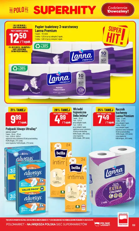 POLOmarket - gazetka promocyjna Gazetka od środy 27.05 do wtorku 02.06 - strona 59