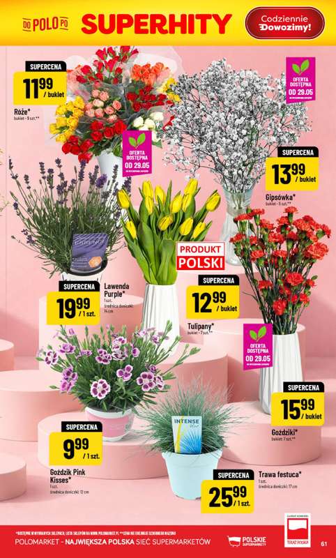 POLOmarket - gazetka promocyjna Gazetka od środy 27.05 do wtorku 02.06 - strona 61