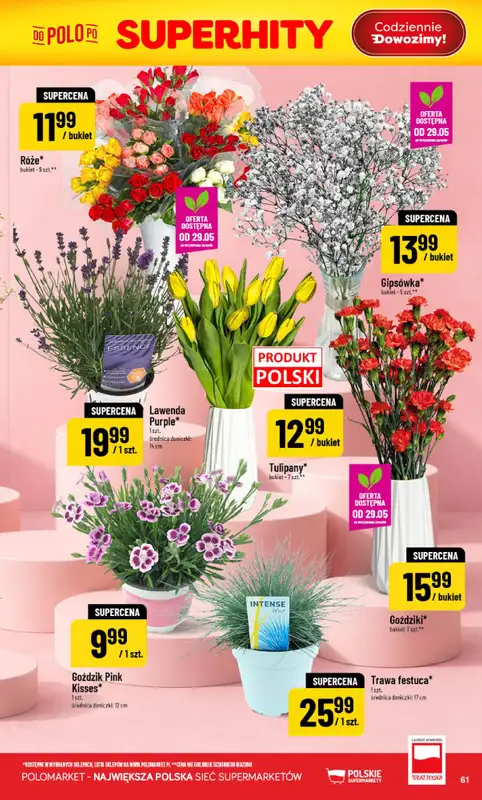 POLOmarket - gazetka promocyjna Gazetka od środy 27.05 do wtorku 02.06 - strona 61