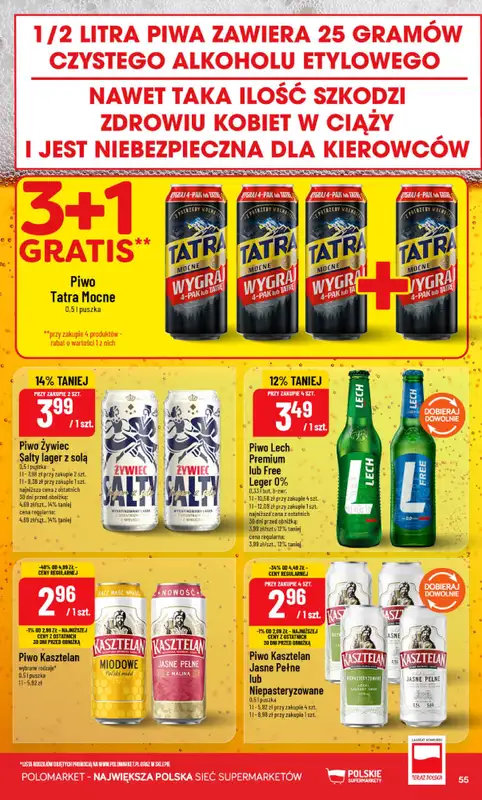 POLOmarket - gazetka promocyjna Gazetka od środy 27.05 do wtorku 02.06 - strona 55