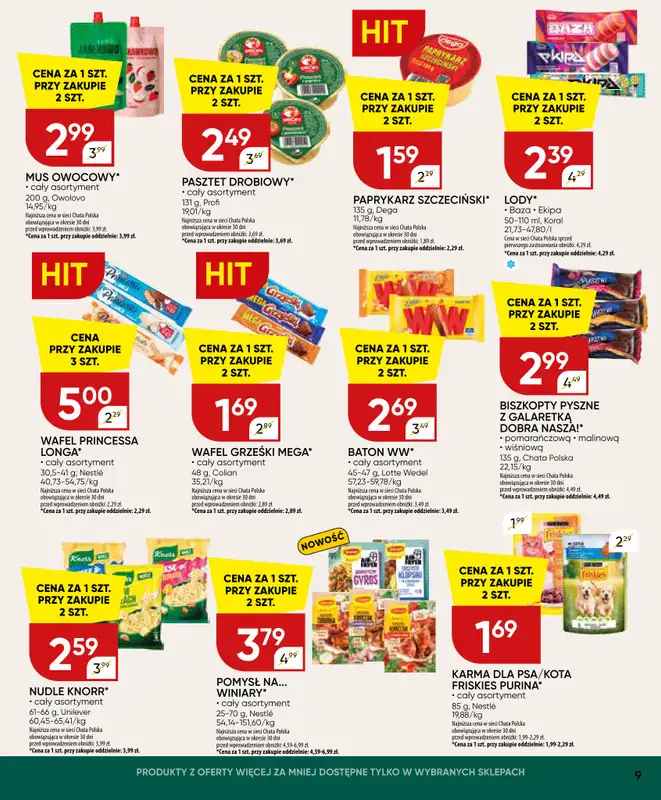 Chata Polska - gazetka promocyjna Gazetka 03-14.06  do niedzieli 14.06 - strona 9