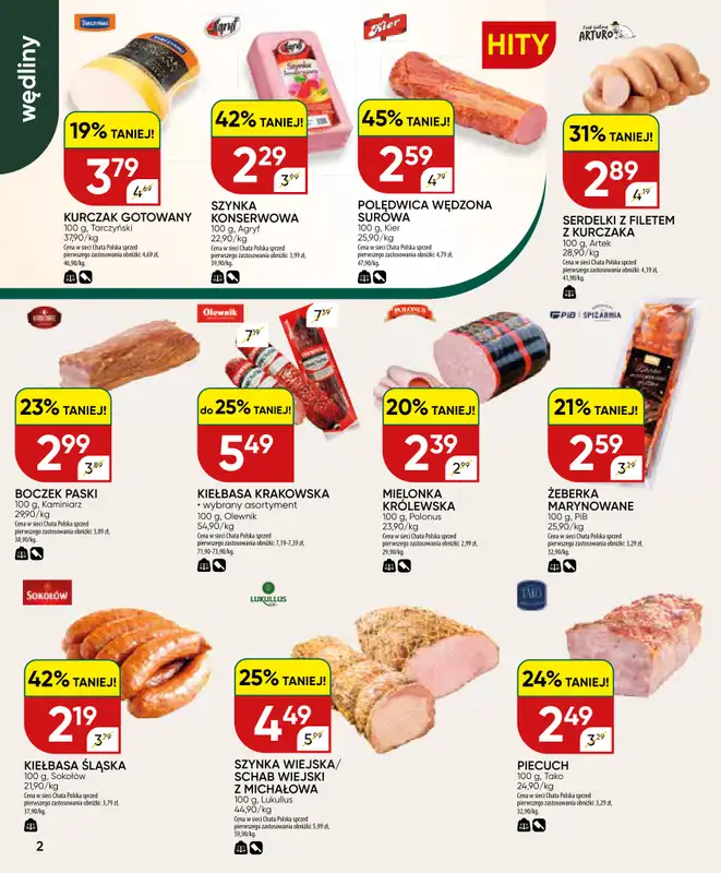 Chata Polska - gazetka promocyjna Gazetka 03-14.06  do niedzieli 14.06 - strona 2
