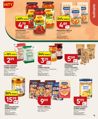 Chata Polska - gazetka promocyjna Gazetka 03-14.06  do niedzieli 14.06 - strona 15