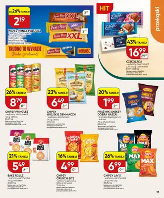 Chata Polska - gazetka promocyjna Gazetka 03-14.06  do niedzieli 14.06 - strona 17
