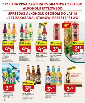 Chata Polska - gazetka promocyjna Gazetka 03-14.06  do niedzieli 14.06 - strona 12