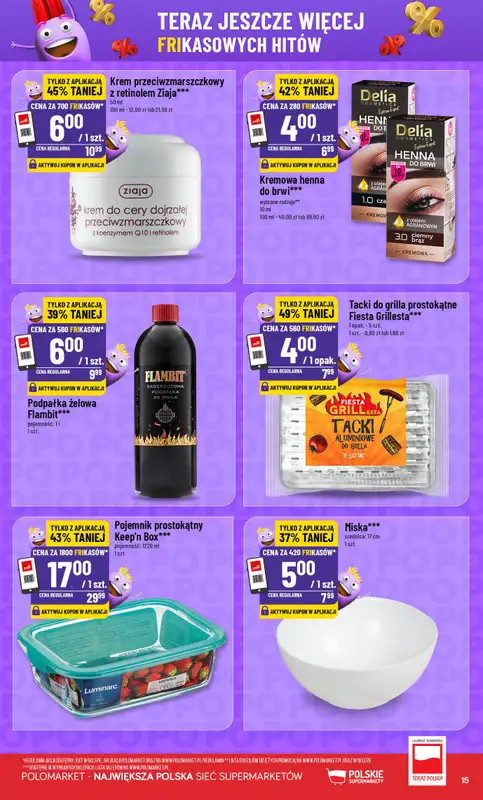 POLOmarket - gazetka promocyjna Frikasowy Katalog od środy 27.05 do wtorku 02.06 - strona 15