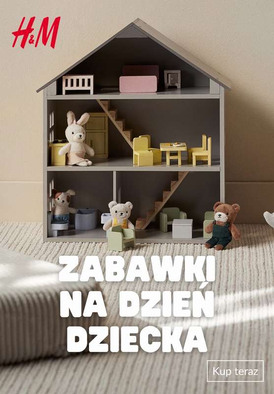 H&M - gazetka promocyjna Zabawki na Dzień Dziecka od poniedziałku 25.05 