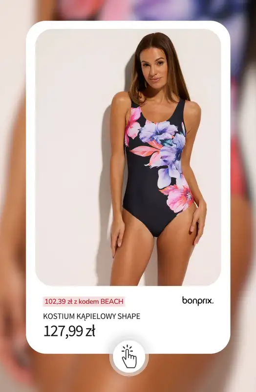 bonprix - gazetka promocyjna -20% na produkty plażowe + darmowa dostawa! od poniedziałku 25.05 do środy 27.05 - strona 15