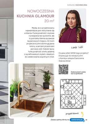 Castorama - gazetka promocyjna Katalog Kuchnie | Stylowe projekty  do czwartku 31.12 - strona 41