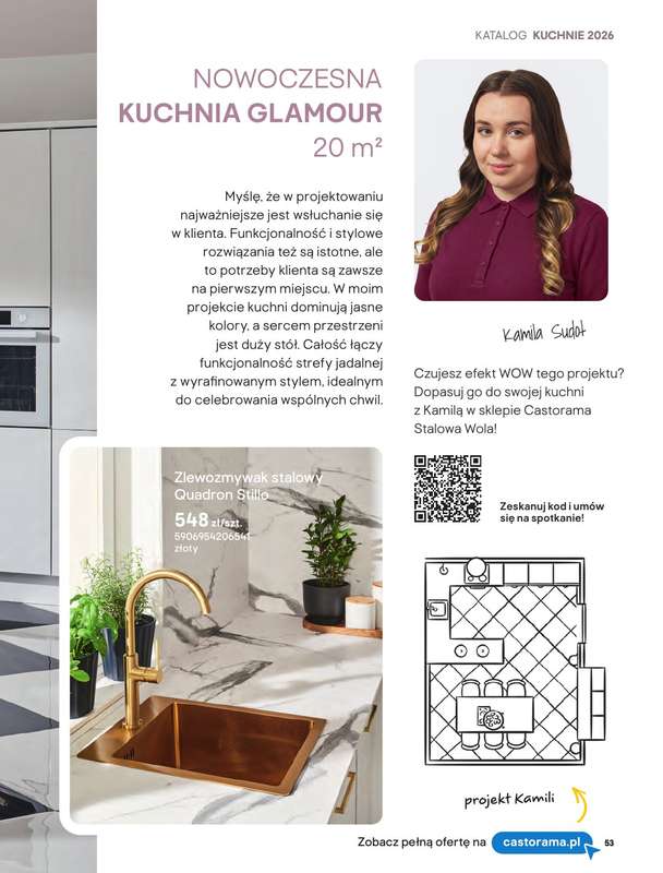 Castorama - gazetka promocyjna Katalog Kuchnie | Stylowe projekty  do czwartku 31.12 - strona 41