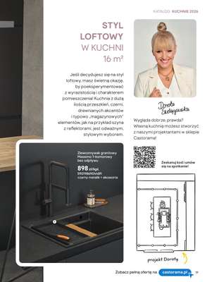 Castorama - gazetka promocyjna Katalog Kuchnie | Stylowe projekty  do czwartku 31.12 - strona 5