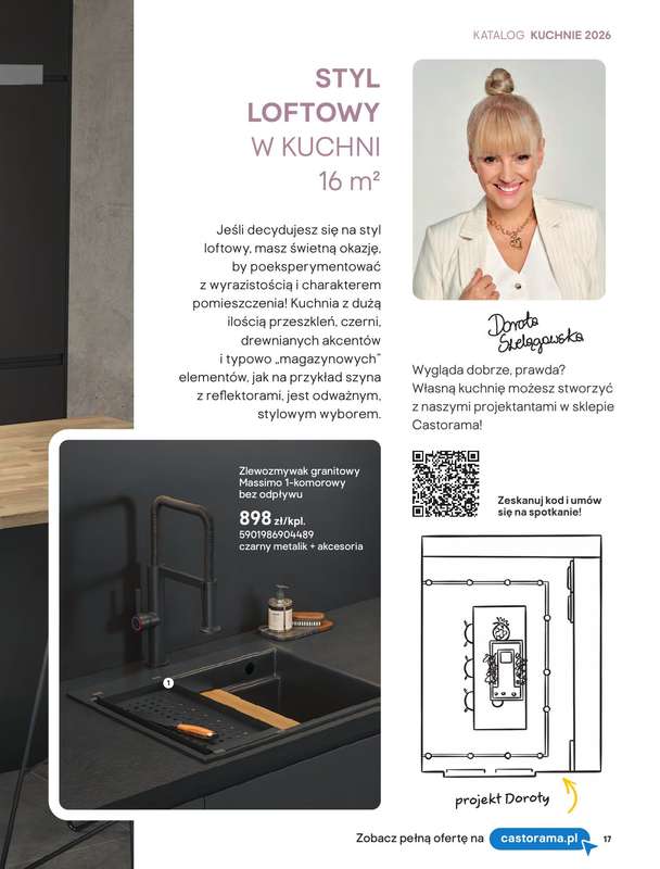 Castorama - gazetka promocyjna Katalog Kuchnie | Stylowe projekty  do czwartku 31.12 - strona 5
