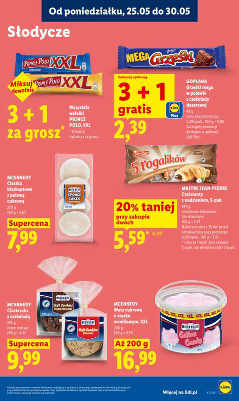Lidl - gazetka promocyjna Oferta od poniedziałku od poniedziałku 25.05 do środy 27.05 - strona 63