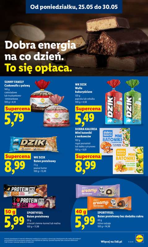 Lidl - gazetka promocyjna Oferta od poniedziałku od poniedziałku 25.05 do środy 27.05 - strona 81