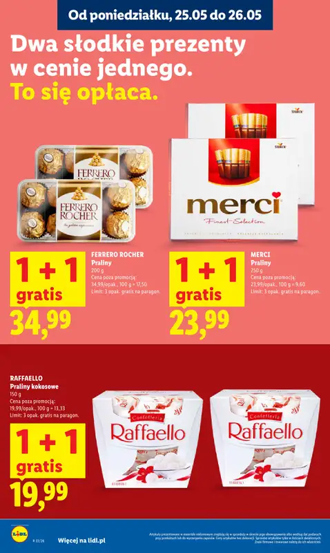 Lidl - gazetka promocyjna Oferta od poniedziałku od poniedziałku 25.05 do środy 27.05 - strona 8