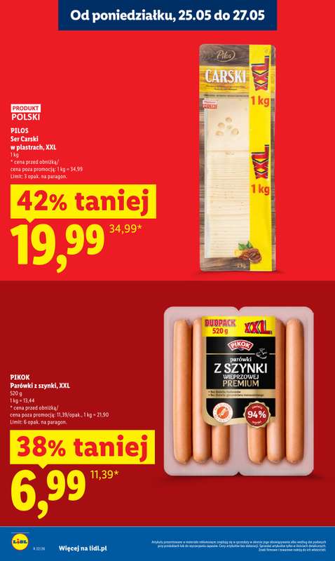Lidl - gazetka promocyjna Oferta od poniedziałku od poniedziałku 25.05 do środy 27.05 - strona 16