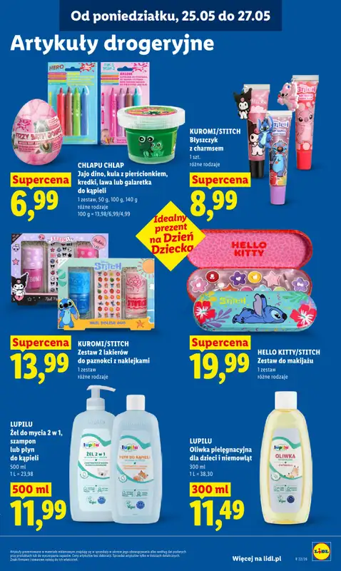 Lidl - gazetka promocyjna Oferta od poniedziałku od poniedziałku 25.05 do środy 27.05 - strona 65