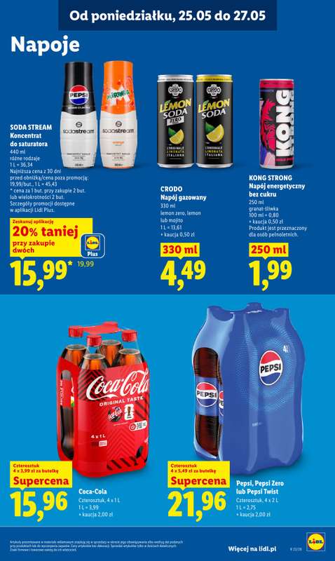 Lidl - gazetka promocyjna Oferta od poniedziałku od poniedziałku 25.05 do środy 27.05 - strona 71