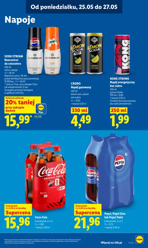 Lidl - gazetka promocyjna Oferta od poniedziałku od poniedziałku 25.05 do środy 27.05 - strona 71