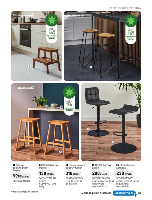 Castorama - gazetka promocyjna Katalog Kuchnie | Kuchenne AGD  do czwartku 31.12 - strona 43