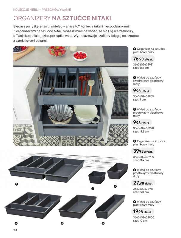Castorama - gazetka promocyjna Katalog Kuchnie | Kolekcje mebli  do czwartku 31.12 - strona 90