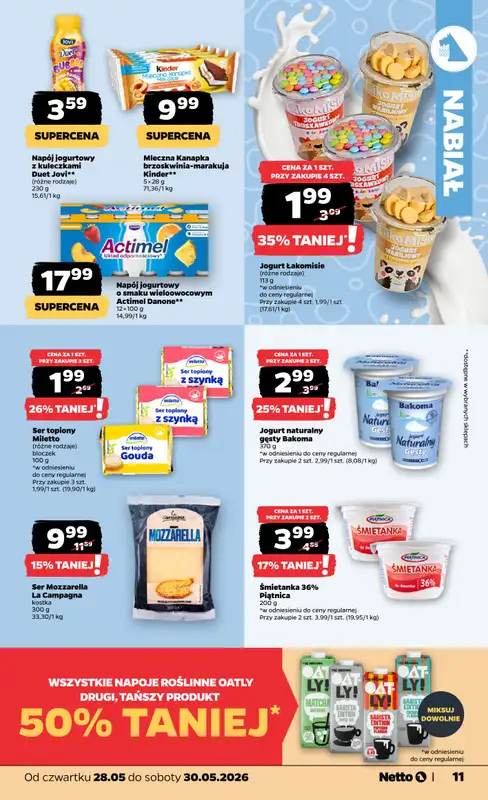 Netto - gazetka promocyjna Gazetka Spożywcza od czwartku 28.05 do soboty 30.05 - strona 11