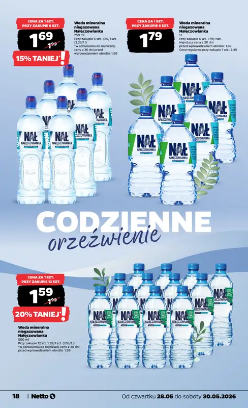 Netto - gazetka promocyjna Gazetka Spożywcza od czwartku 28.05 do soboty 30.05 - strona 18