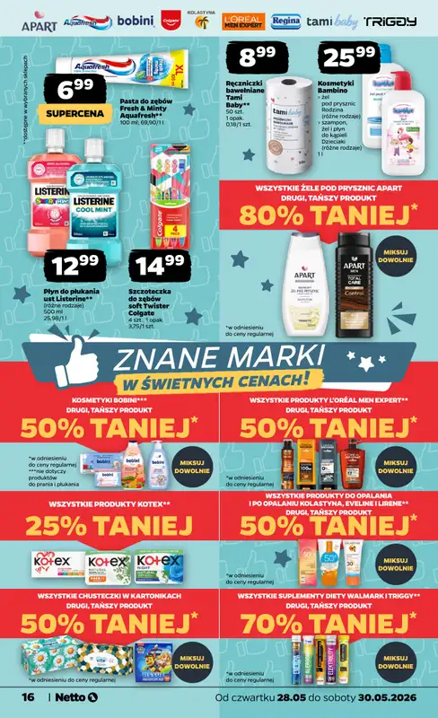 Netto - gazetka promocyjna Gazetka Spożywcza od czwartku 28.05 do soboty 30.05 - strona 16