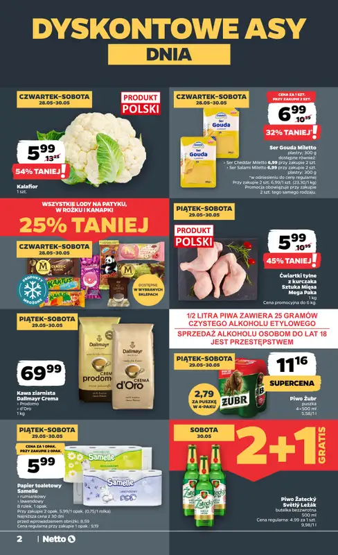 Netto - gazetka promocyjna Gazetka Spożywcza   - strona 2